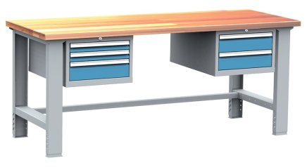 Dielenský stôl Kovos, set DPS 208