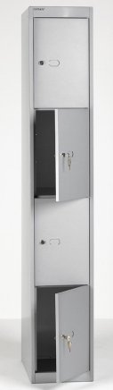 Šatňová skriňa kovová Bisley CLK 184 - 4