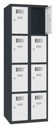 Šatníková skriňa delená Sus 324 W šírka 600 mm - 2