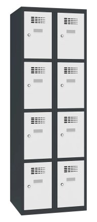 Šatníková skriňa delená Sus 324 W šírka 600 mm