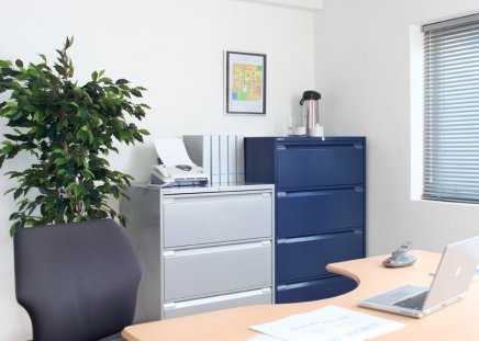 Kartotéka kovová dvojradová Bisley DF3 - 5