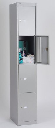 Šatňová skriňa kovová Bisley CLK 124 - 3