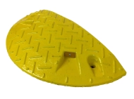 Spomaľovací prah koncový 10 km/h farebný