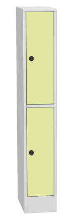 Šatníková skrinka s HPL dverami typ SHS 31BH - 3
