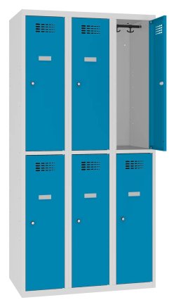 Šatníková skriňa delená Sus 332 W šírka 900 mm - 4