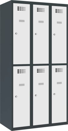 Šatníková skriňa delená Sus 332 W šírka 900 mm - 7