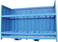 Otvorený regál so záchytnou vaňou typ 2023