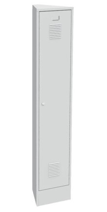 Maloobjemová šatňová skrinka RAS X1A - 6