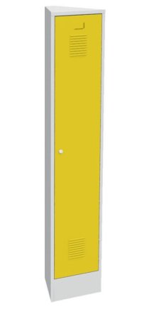 Maloobjemová šatňová skrinka RAS X1A - 4