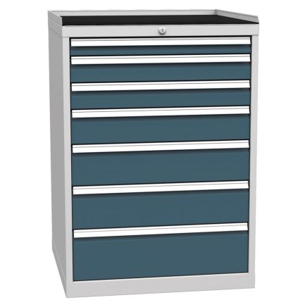 Zásuvková dielenská skriňa DPO 01E - 6