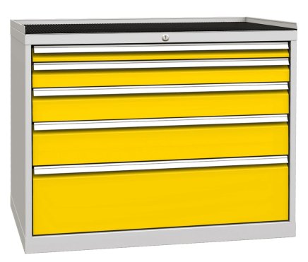 Zásuvková dielenská skriňa DPO 06F - 3
