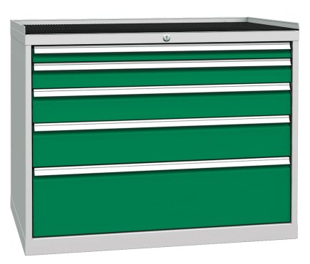 Zásuvková dielenská skriňa DPO 06F - 5