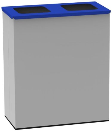 Odpadkový kovový kôš KOS 1300 - 2
