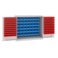 Dielenska skriňa MSW112/5-11s s plastovými boxami